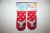 LITTLE MOUSE RED KIDS CHILDS YOUTHS PAIR OF SLIPPER SOCKS .. 2 SIZES AVAILABLE .. 0-12 MONTHS .. 1-2 YEARS ... NEW