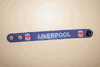 LIVERPOOL FC BLUE SOCCER WRIST BAND FOOTBALL...NEW
