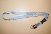 LIVERPOOL FC FOOTBALL CLUB BABY BLUE SOCCER LANYARD KEYCHAIN PASSHOLDER ... HIGH GLOSS...NEW