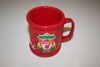 LIVERPOOL FC FOOTBALL CLUB RED MUG CUP .... YOU'LL NEVER WALK ALONE --- NEW 
