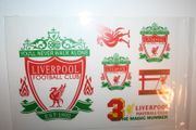 LIVERPOOL FC FOOTBALL CLUB SOCCER COLLECTION OF STICKERS .. NEW