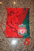 LIVERPOOL FC FOOTBALL CLUB SOCCER DRAW STRING SHOULDER BAG NAPSACK .. NEW