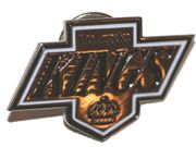 LOS ANGELOS KINGS NHL HOCKEY LOGO LAPEL PIN BADGE .. NEW