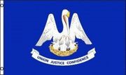 LOUISIANA USA STATE 3' X 5' FEET NATIONAL FLAG ... LARGE BANNER TAPESTRY.