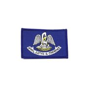 LOUISIANA USA STATE FLAG IRON ON PATCH CREST BADGE 2 1/8 X 3 1/4 INCHES ... NEW