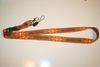 MACEDONIA BROWN COUNTRY FLAG LANYARD KEYCHAIN PASSHOLDER .... NEW