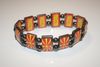 MACEDONIA COUNTRY FLAG FLEXIBLE METAL REVERSIBLE BRACELET ... NEW