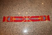 MACEDONIA COUNTRY FLAG SCARF SCARVES .. NEW