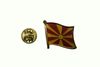 MACEDONIA COUNTRY FLAG SMALL METAL LAPEL PIN BADGE .. NEW MACEDONIA COUNTRY FLAG SMALL METAL LAPEL PIN BADGE .. NEW