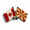 MACEDONIA NEW / CANADA COUNTRY FLAG SMALL METAL FRIENDSHIP LAPEL PIN BADGE ..NEW MACEDONIA NEW / CANADA COUNTRY FLAG SMALL METAL FRIENDSHIP LAPEL PIN BADGE ..NEW
