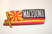 MACEDONIA NEW COUNTRY FLAG PATCH CREST BADGE ... NEW