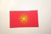 MACEDONIA OLD FLAG SMALL EMBROIDERED PATCH CREST BADGE ... NEW