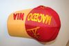 MACEDONIA RED & YELLOW HAT CAP EMBOSSED .. NEW
