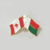 MADAGASCAR / CANADA COUNTRY FLAG SMALL METAL FRIENDSHIP LAPEL PIN BADGE .. NEW MADAGASCAR / CANADA COUNTRY FLAG SMALL METAL FRIENDSHIP LAPEL PIN BADGE .. NEW