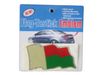 MADAGASCAR COUNTRY FLAG WAVY BUMPER DECAL STICKER EMBLEM ...