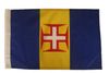 MADEIRA COUNTRY HEAVY DUTY CAR FLAG 12" X 18" INCH WITH SLEEVE WITHOUT STICK