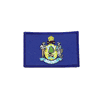 MAINE USA STATE FLAG IRON ON PATCH CREST BADGE 2 1/8 X 3 1/4 INCHES ... NEW