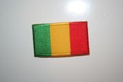 MALI COUNTRY FLAG SMALL IRON ON PATCH CREST BADGE .. NEW