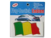 MALI COUNTRY FLAG WAVY BUMPER DECAL STICKER EMBLEM ...