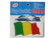 MALI COUNTRY FLAG WAVY BUMPER DECAL STICKER EMBLEM ...