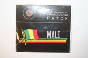 MALI COUNTRY FLAG WORD IRON ON PATCH CREST BADGE .. NEW