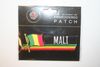 MALI COUNTRY FLAG WORD IRON ON PATCH CREST BADGE .. NEW
