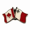 MALTA / CANADA COUNTRY FLAG SMALL METAL FRIENDSHIP LAPEL PIN BADGE .. NEW MALTA / CANADA COUNTRY FLAG SMALL METAL FRIENDSHIP LAPEL PIN BADGE .. NEW