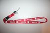 MALTA COUNTRY FLAG RED LANYARD KEYCHAIN PASSHOLDER .. NEW
