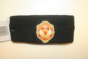 MANCHESTER UNITED FC FOOTBALL CLUB BLACK HEAD BAND ... NEW 