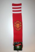 MANCHESTER UNITED FC RED SOCCER FOOTBALL SOCKS .. HIGH QUALITY UNISEX MEN 7-10 .. NEW