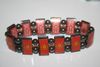 MANCHESTER UNITED FOOTBALL CLUB FLEXIBLE METAL SPORTS BRACELETS WRISTBANDS .. NEW