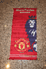 MANCHESTER UNITED FOOTBALL CLUB HANGING WALL BANNER TAPESTRY FLAG .. NEW