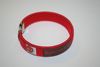 MANCHESTER UNITED FOOTBALL CLUB RED & BLACK BRACELET WRISTBAND .. NEW