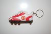 MANCHESTER UNITED SOCCER FOOTBALL SHOE CLEAT KEYCHAIN .. HIGH QUALITY . NEW