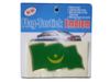 MAURITANIA COUNTRY FLAG WAVY BUMPER DECAL STICKER EMBLEM ...