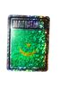 MAURITANIA SQUARE COUNTRY FLAG METALLIC BUMPER STICKER DECAL .. SIZE 3" X 4" INCHES .. NEW