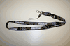 MAZDA BLACK HIGH QUALITY CAR LANYARD KEYCHAIN PASSHOLDER .. AUTOMOBILE .. NEW
