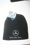 MERCEDES-BENZ BLACK ADULT TOUQUE HAT CAP TOQUE .. NEW