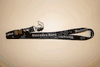 MERCEDES-BENZ BLACK CAR AUTOMOBILE LANYARD KEYCHAIN PASSHOLDER ... MERCEDES  BENZ ..  NEW