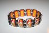 MERRY CHRISTMAS FLEXIBLE METAL SANTA CLAUS BRACELET WRISTBAND .. NEW MERRY CHRISTMAS FLEXIBLE METAL SANTA CLAUS BRACELET WRISTBAND .. NEW