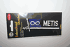 METIS BLUE NATIVE INDIAN EMBROIDERED IRON ON WORD PATCH CREST BADGE .. NEW