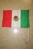 MEXICO COUNTRY CAR AUTOMOBILE FLAG .. FIFA WORLD CUP SOCCER FOOTBALL ..NEW