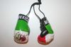 MEXICO COUNTRY FLAG PAIR OF MINIATURE BOXING GLOVES .. NEW