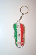 MEXICO COUNTRY FLAG SHOE SANDLE KEYCHAIN .. NEW