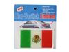 MEXICO COUNTRY FLAG BUMPER DECAL STICKER EMBLEM ...
