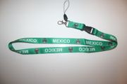 MEXICO GREEN FIFA WORLD CUP SOCCER FOOTBALL LANYARD KEYCHAIN PASSHOLDER NECKSTRAP .. HIGH QUALITY .. NEW