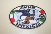 MEXICO SOCCER FOOTBALL PLAYER IRON ON PATCH CREST BADGE .. NEW
