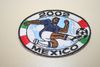 MEXICO SOCCER FOOTBALL PLAYER IRON ON PATCH CREST BADGE .. NEW