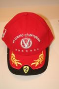 MICHAEL SCHUMACHER FERRARI CHAMPIONSHIP GOLD LEAF HAT CAP