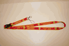MICHAEL SCHUMACHER FERRARI LOGO WORLD CHAMPION / WELTMEISTER  LANYARD KEYCHAIN PASSHOLDER...NEW